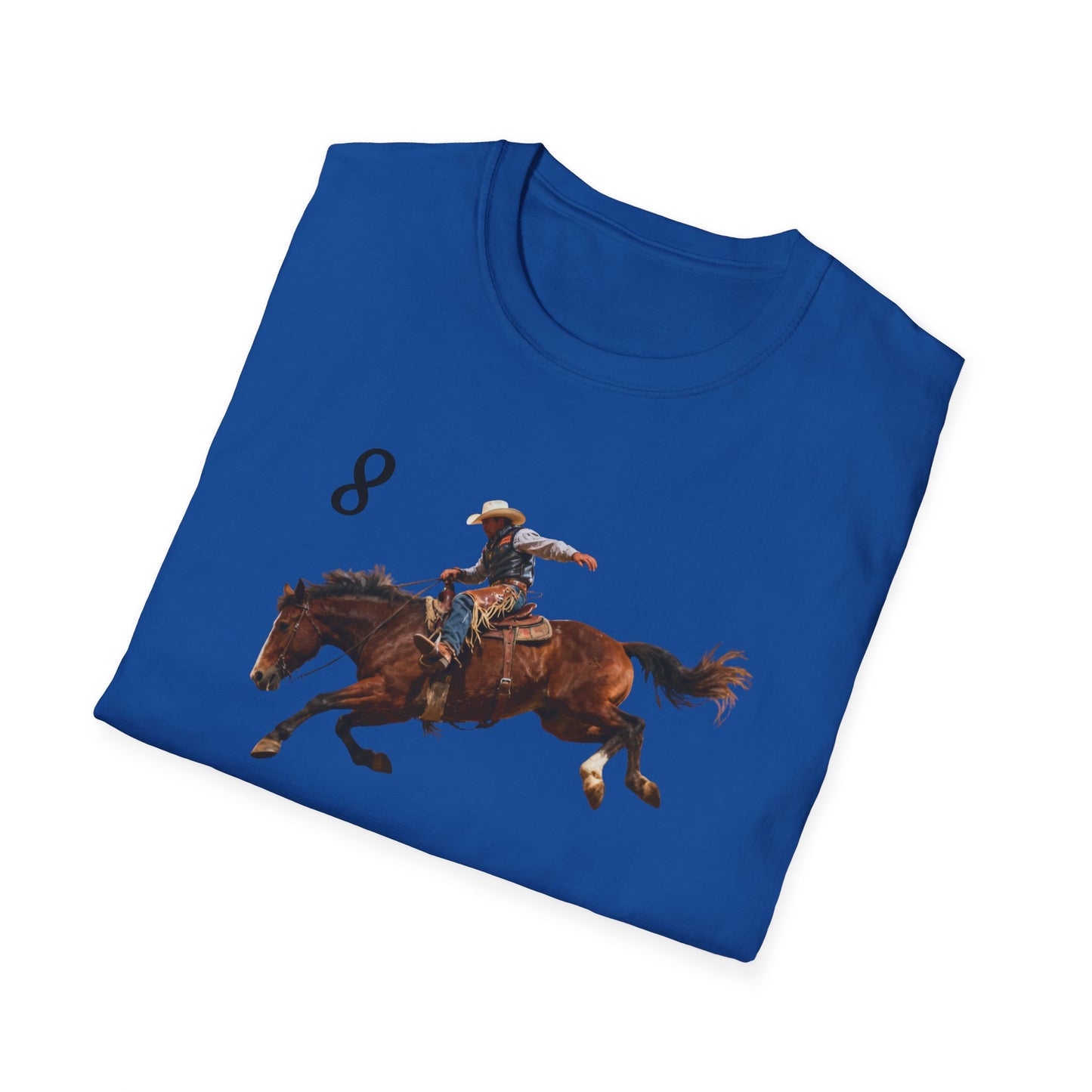 Cowboy on a Bucking Horse T-Shirt | Western Rodeo Shirt