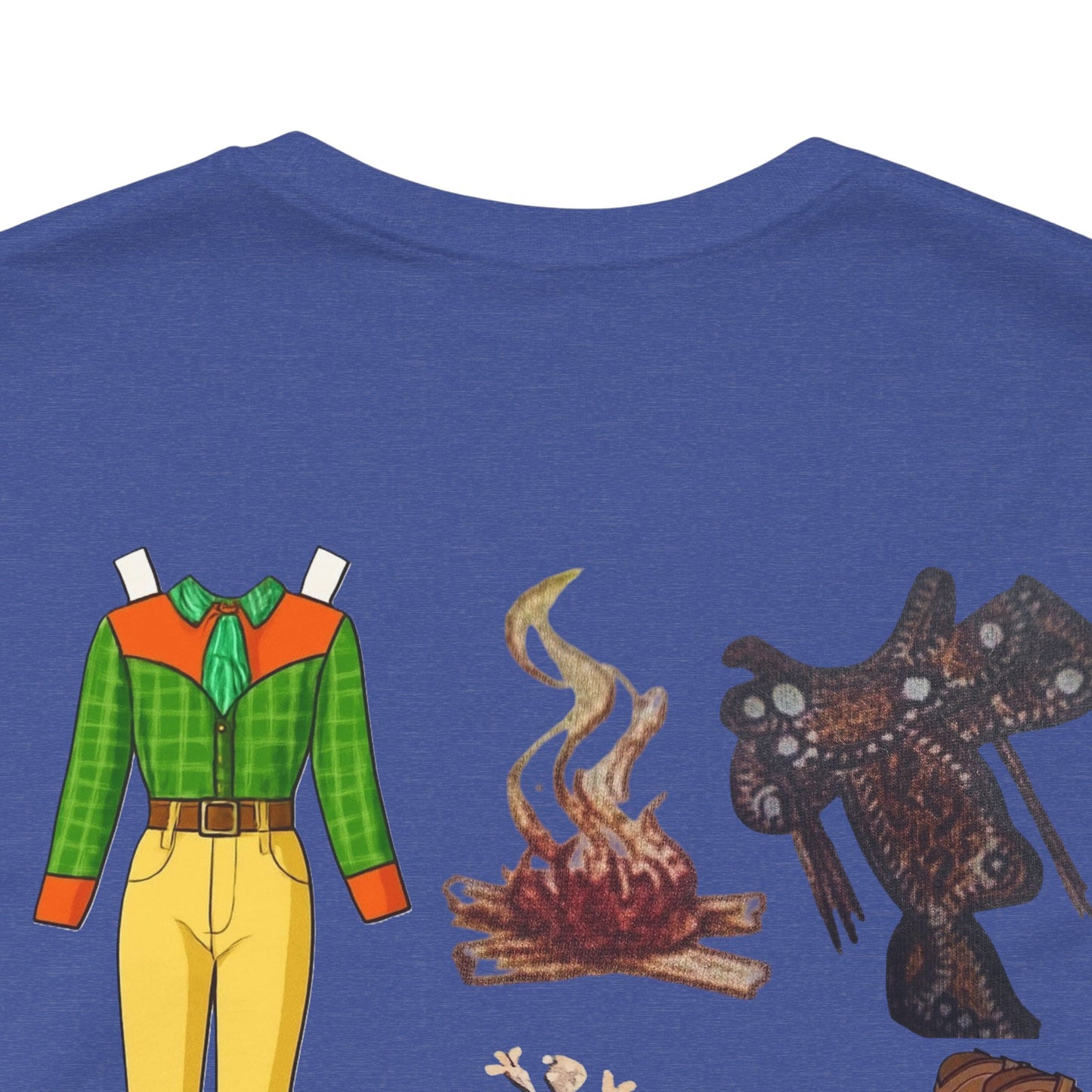 Dude Ranch Paper Doll Cut-Out Vintage T-Shirt