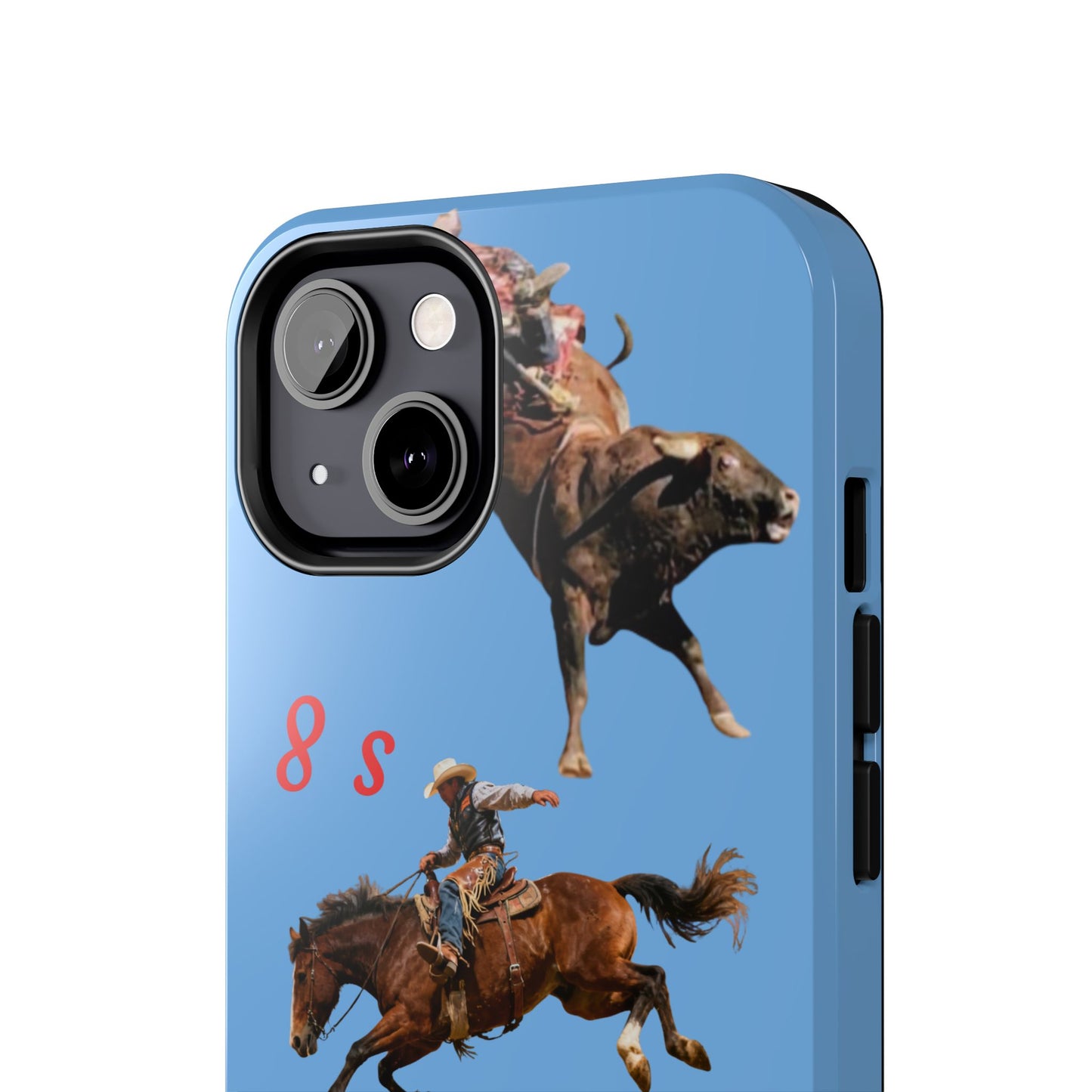 Rodeo Cowboys "8 Second Ride" Phone Case