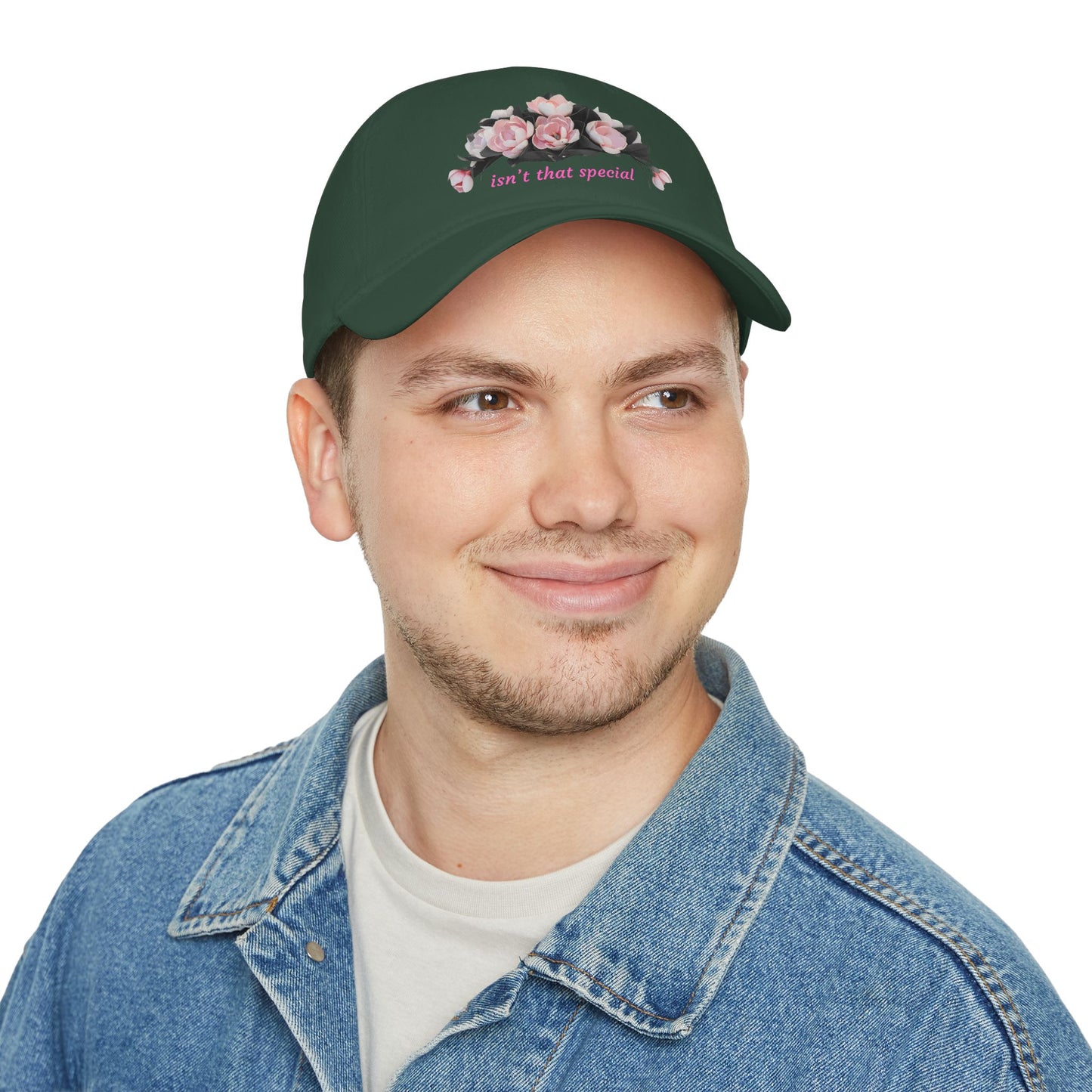 Low Profile Baseball Cap — "Isn't That Special" Southern Saying Embroidered