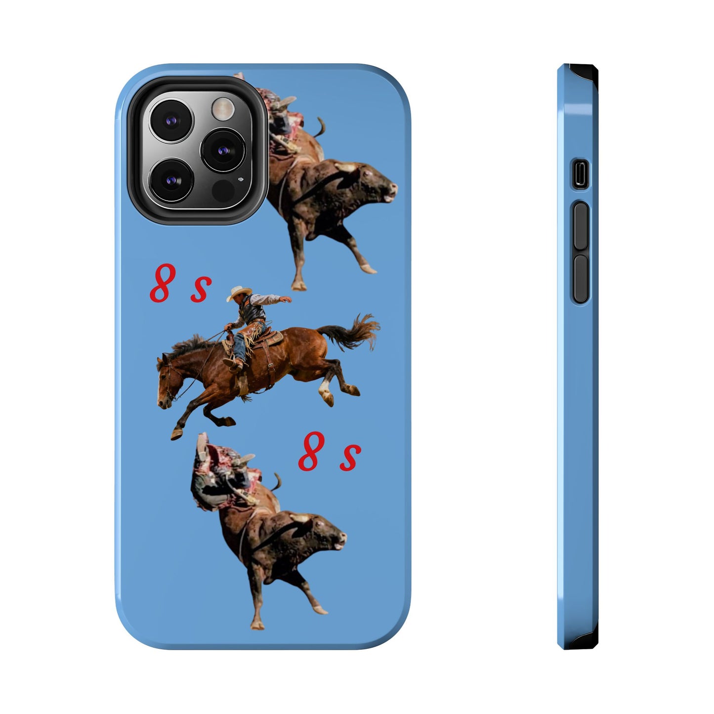 Rodeo Cowboys "8 Second Ride" Phone Case