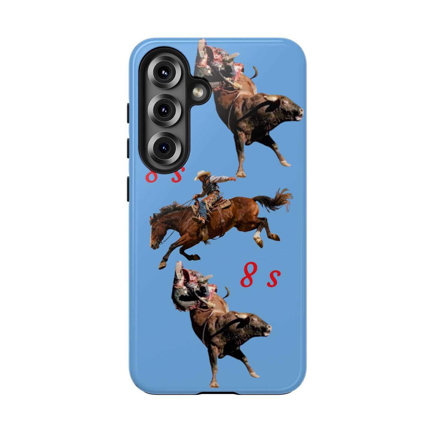 Rodeo Cowboys "8 Second Ride" Phone Case