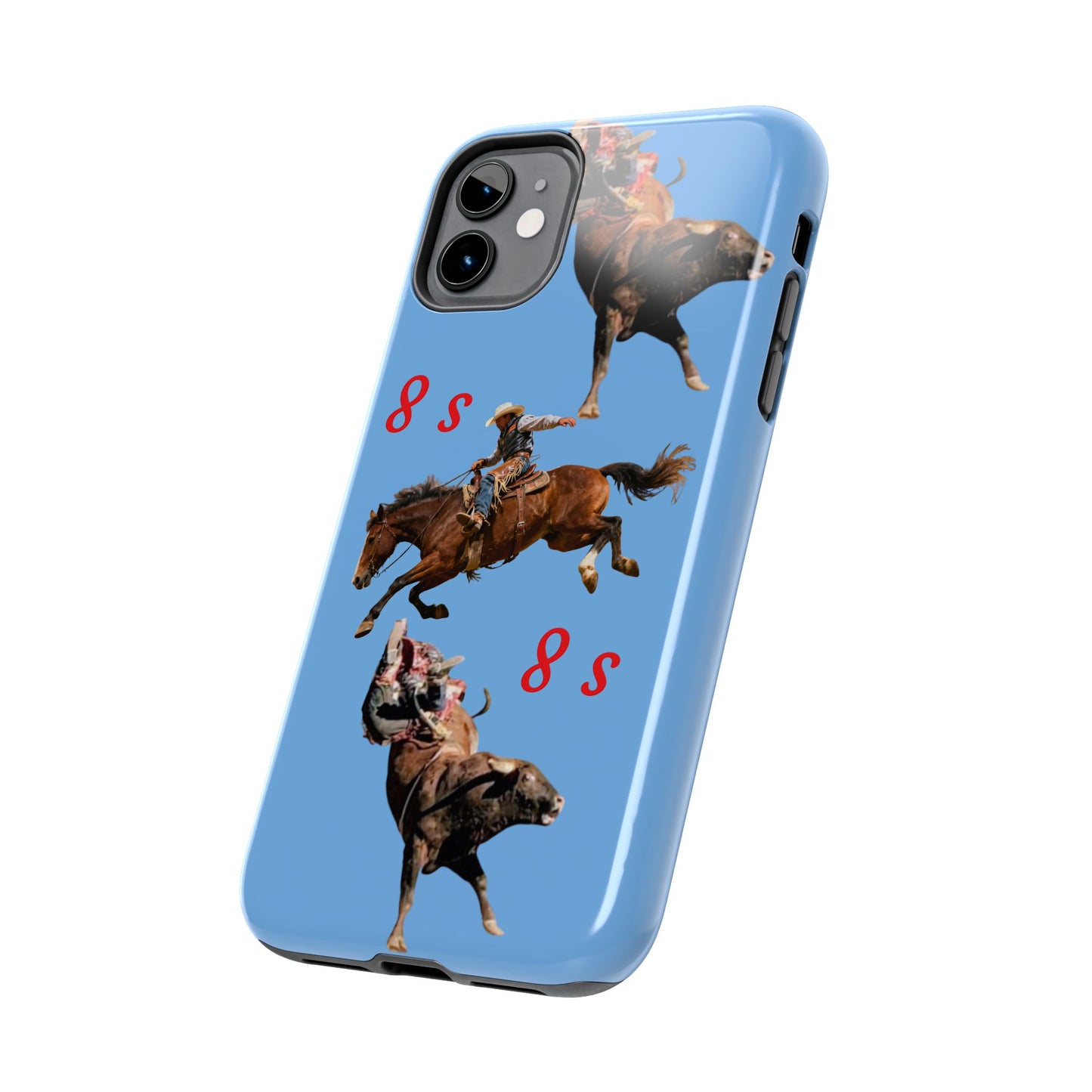 Rodeo Cowboys "8 Second Ride" Phone Case