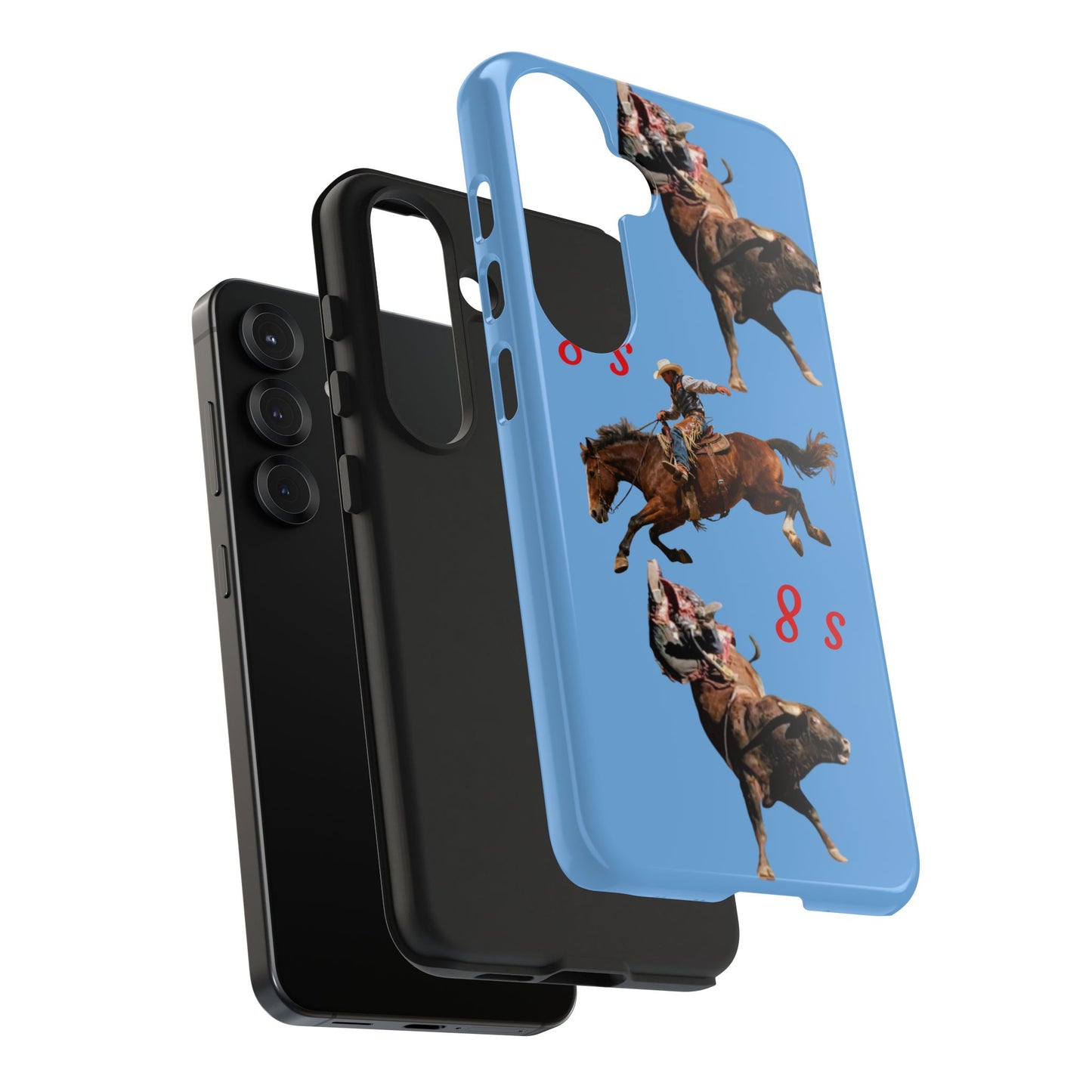 Rodeo Cowboys "8 Second Ride" Phone Case