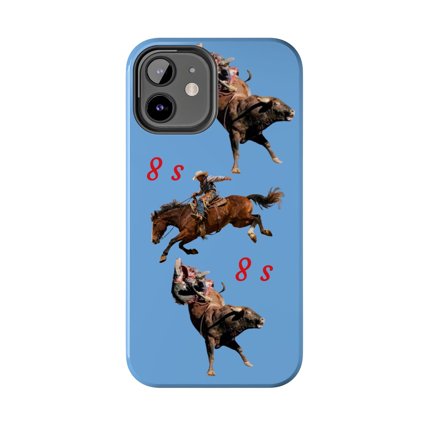 Rodeo Cowboys "8 Second Ride" Phone Case