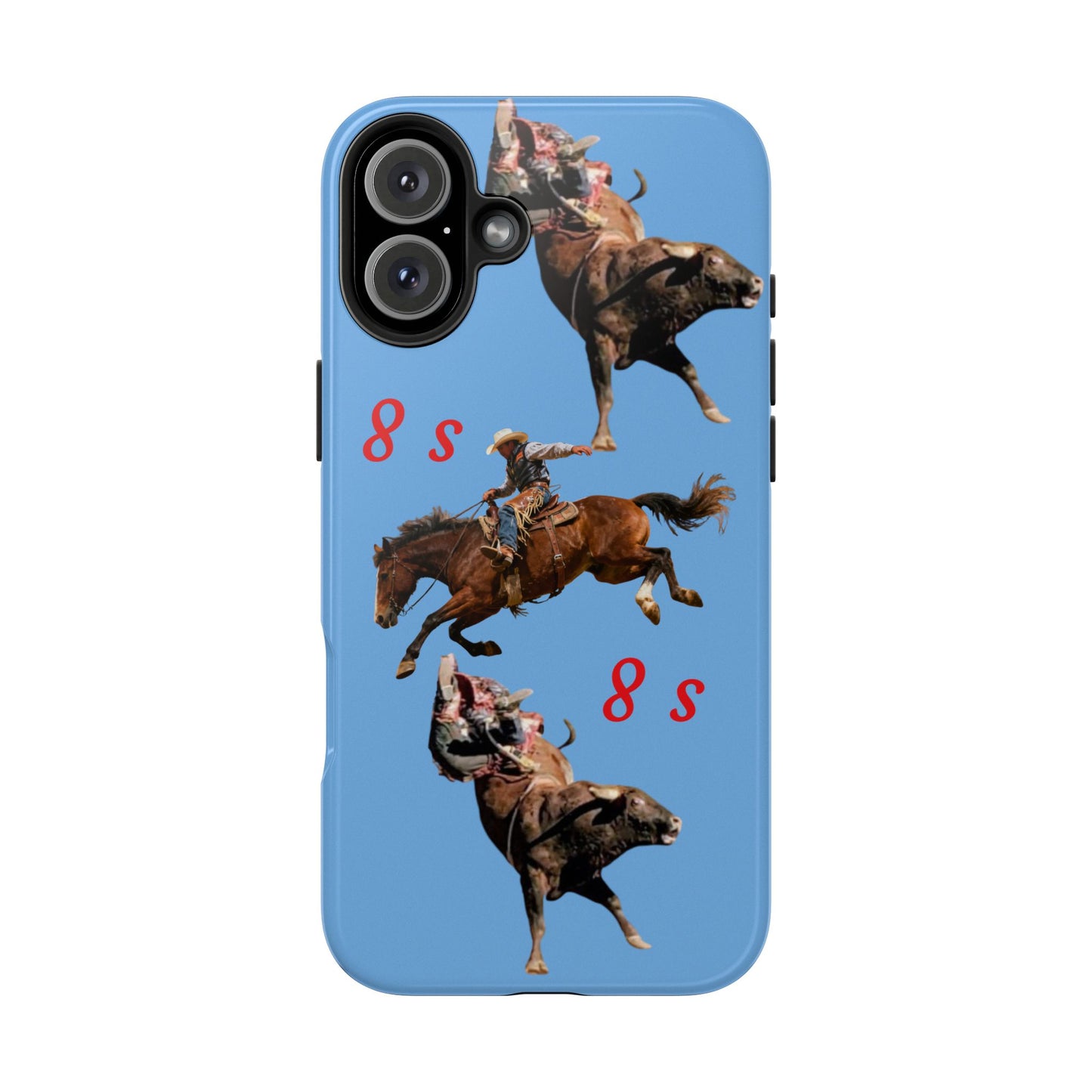 Rodeo Cowboys "8 Second Ride" Phone Case