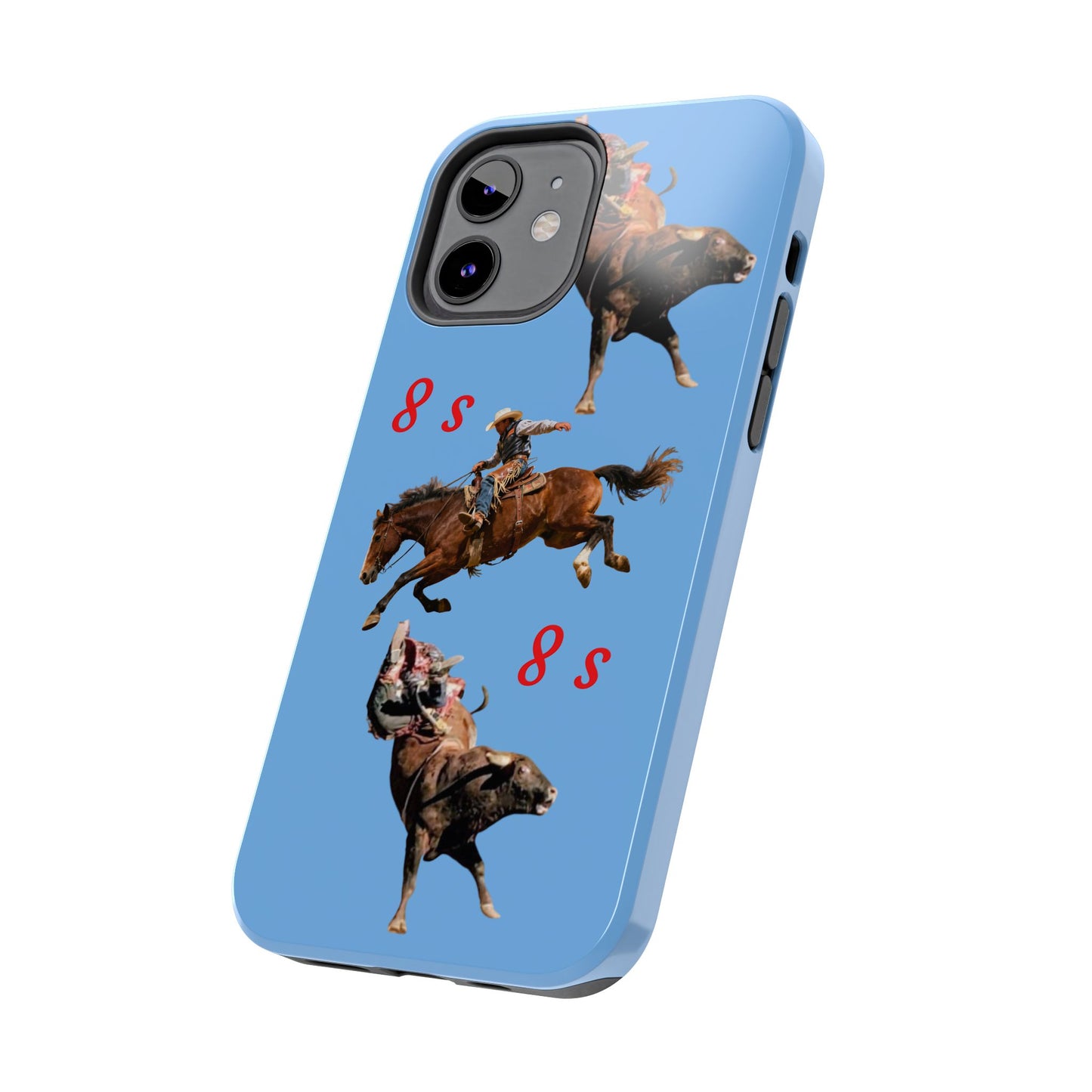 Rodeo Cowboys "8 Second Ride" Phone Case