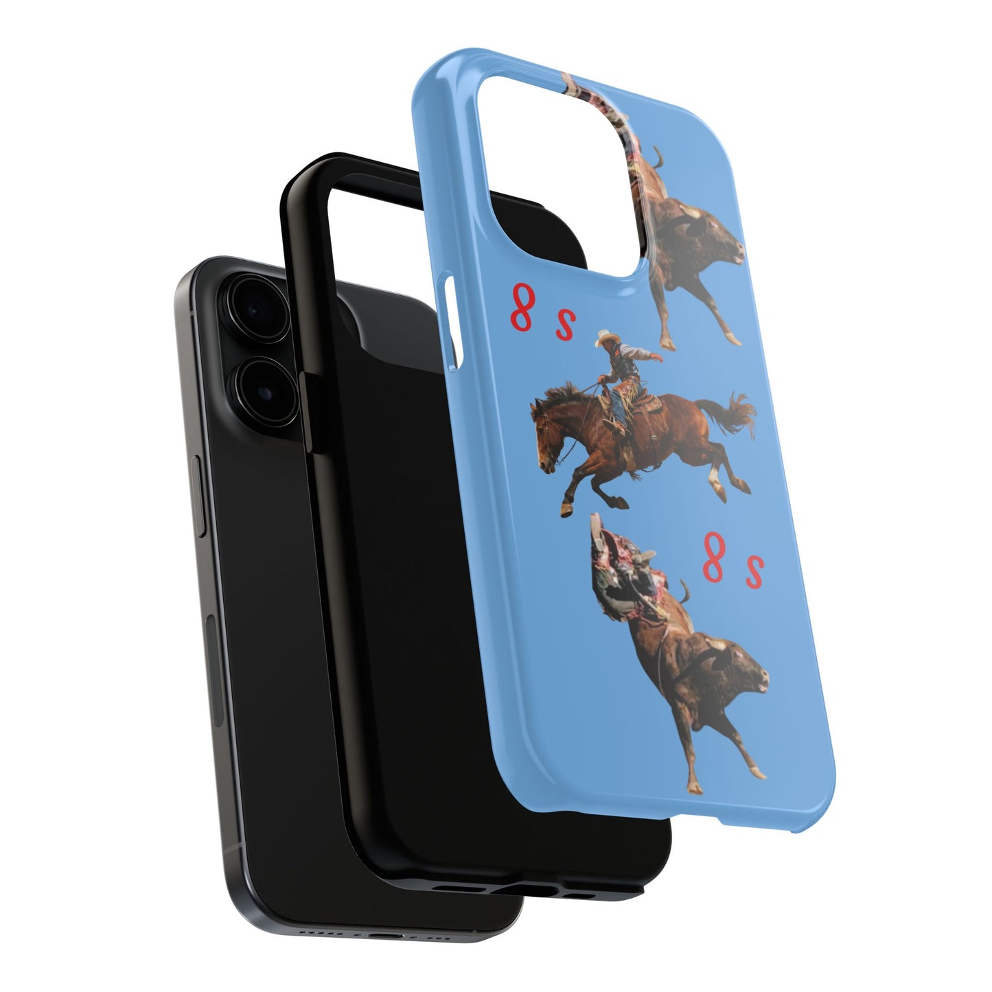Rodeo Cowboys "8 Second Ride" Phone Case