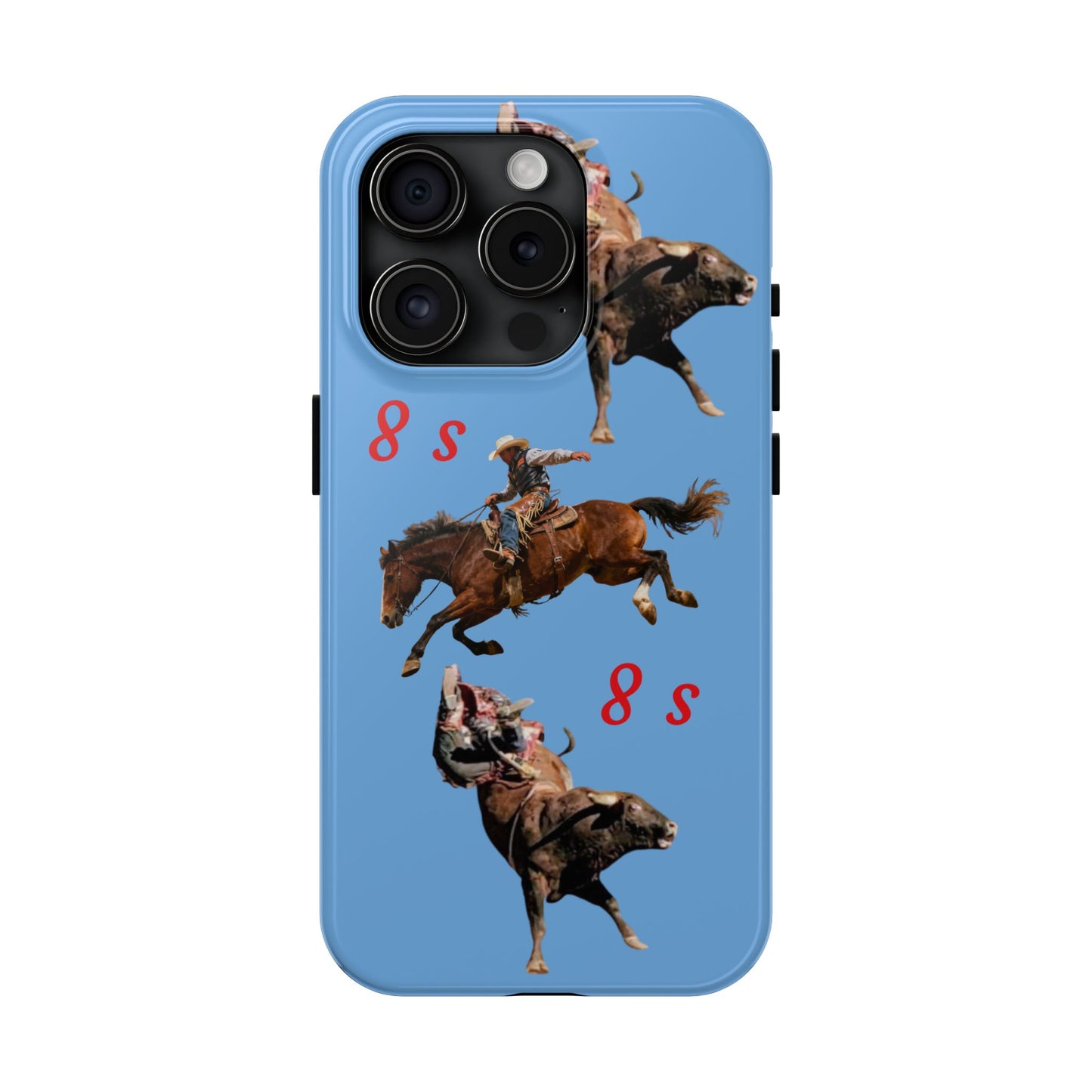Rodeo Cowboys "8 Second Ride" Phone Case