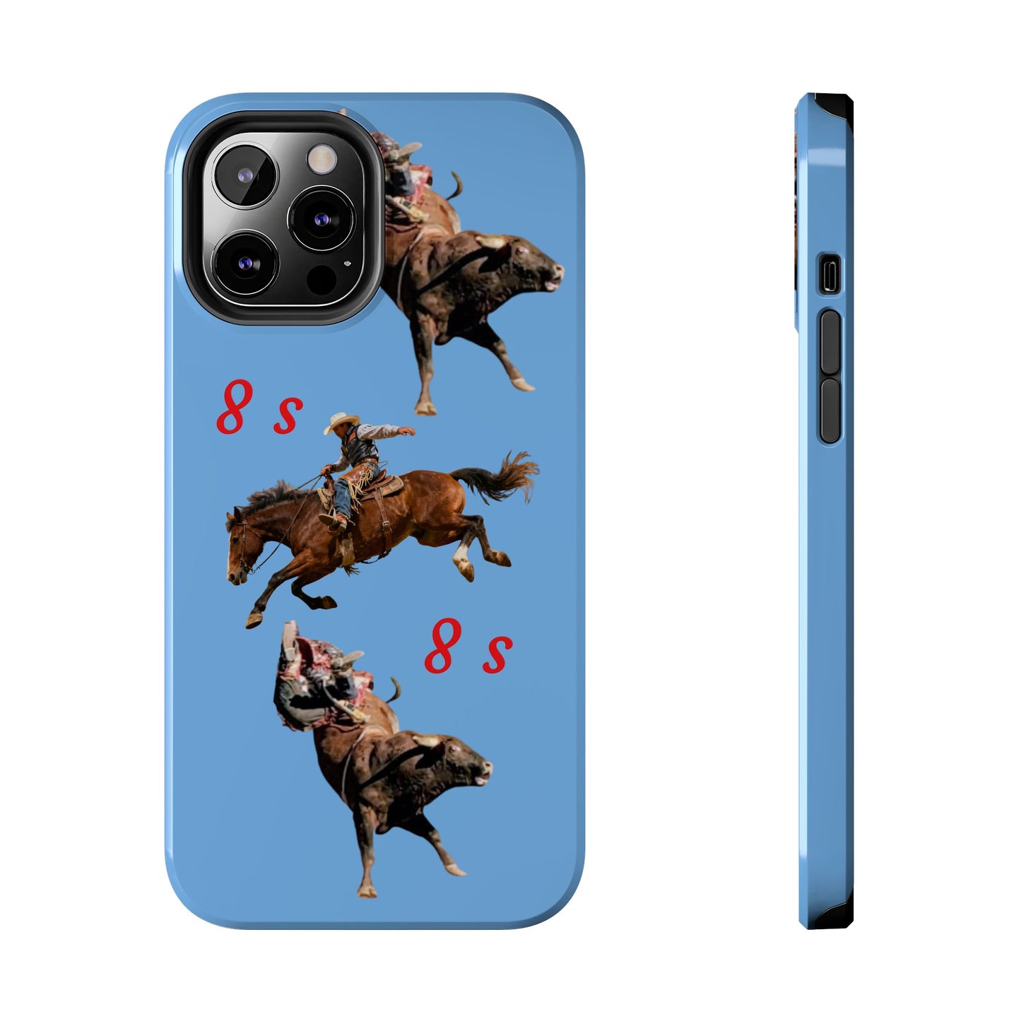 Rodeo Cowboys "8 Second Ride" Phone Case