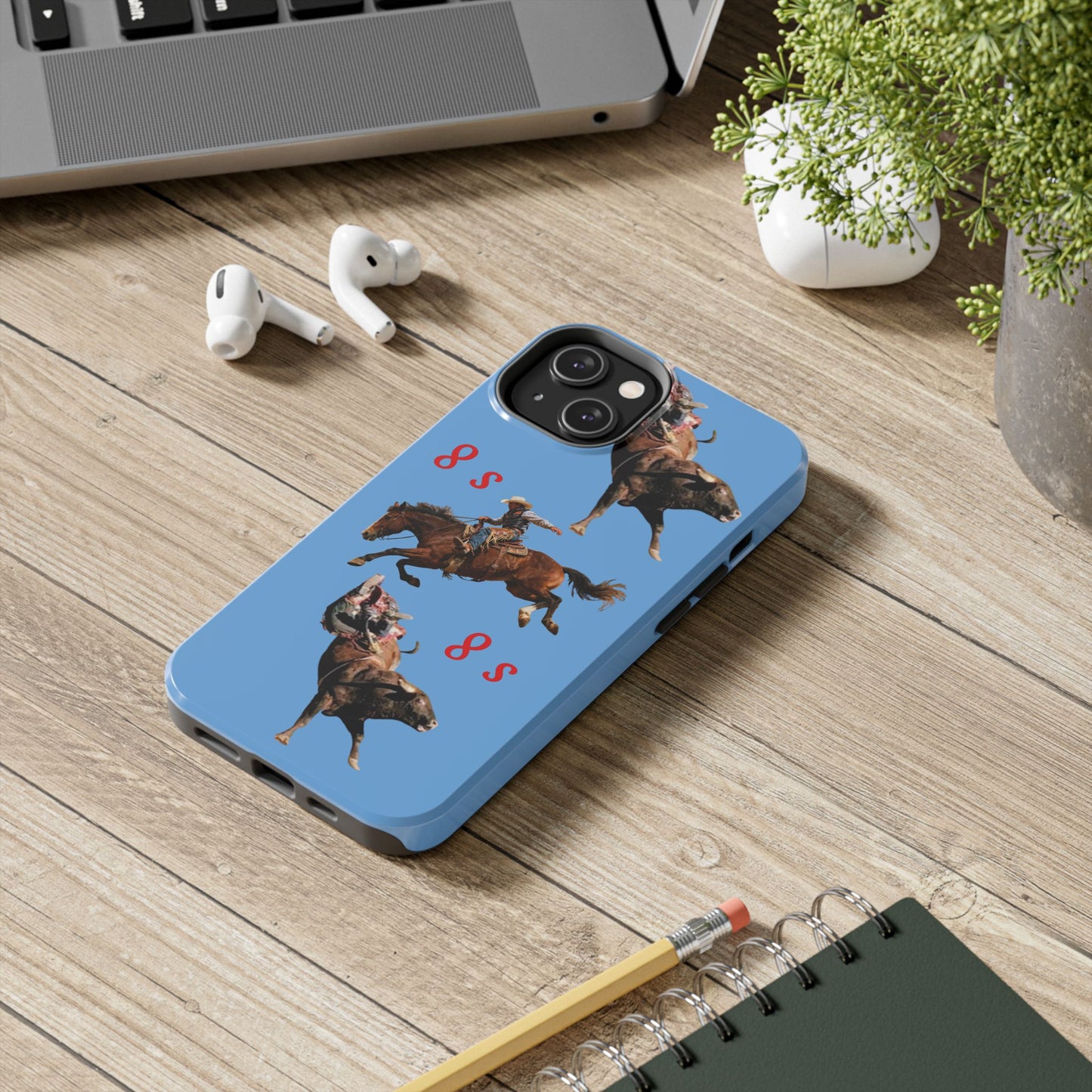 Rodeo Cowboys "8 Second Ride" Phone Case