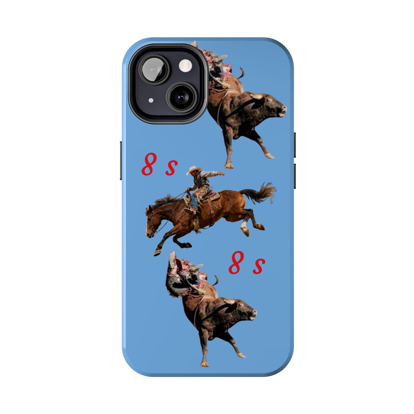 Rodeo Cowboys "8 Second Ride" Phone Case