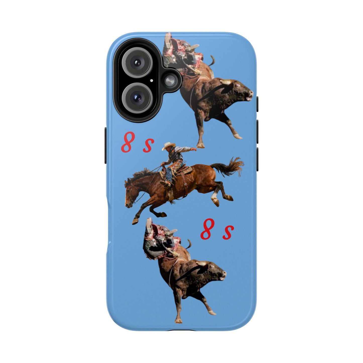 Rodeo Cowboys "8 Second Ride" Phone Case