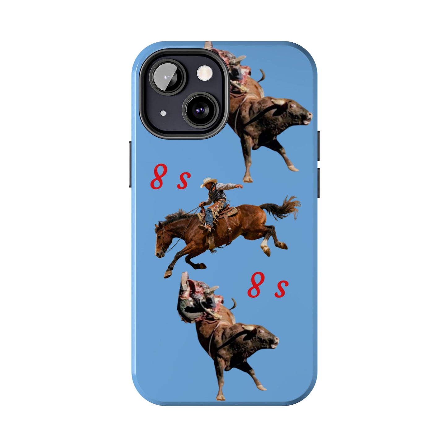 Rodeo Cowboys "8 Second Ride" Phone Case