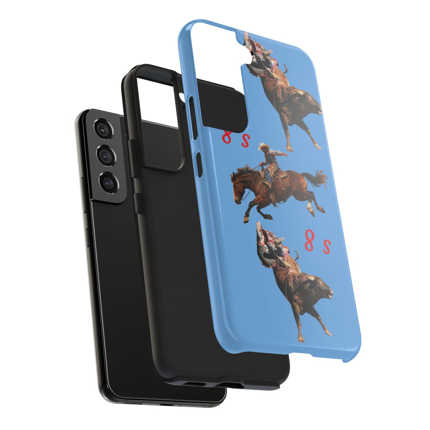 Rodeo Cowboys "8 Second Ride" Phone Case