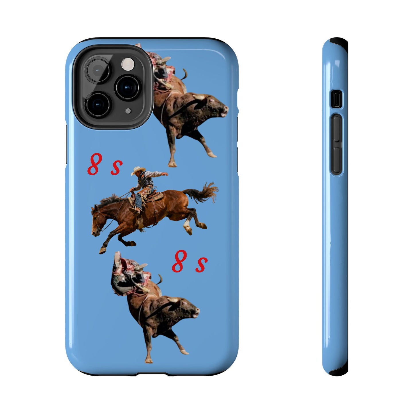 Rodeo Cowboys "8 Second Ride" Phone Case