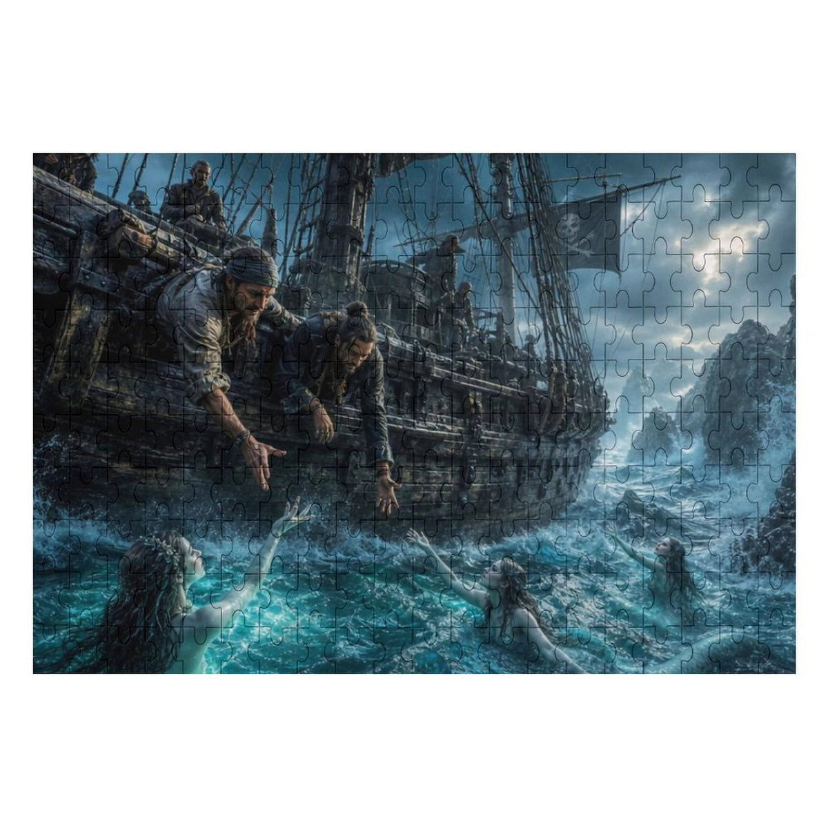 Sirens of the Sea - Wooden Puzzle (200 PCS)