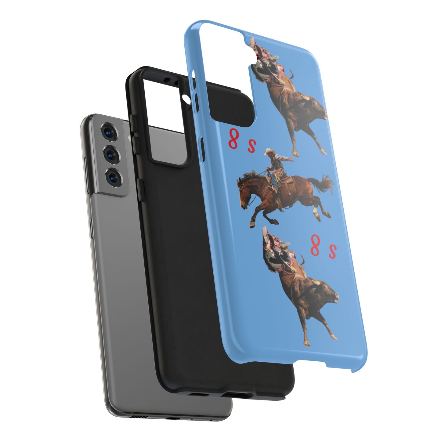 Rodeo Cowboys "8 Second Ride" Phone Case