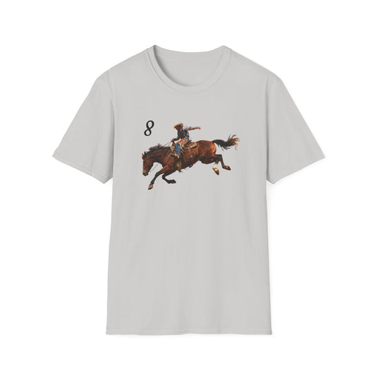 Cowboy on a Bucking Horse T-Shirt | Western Rodeo Shirt