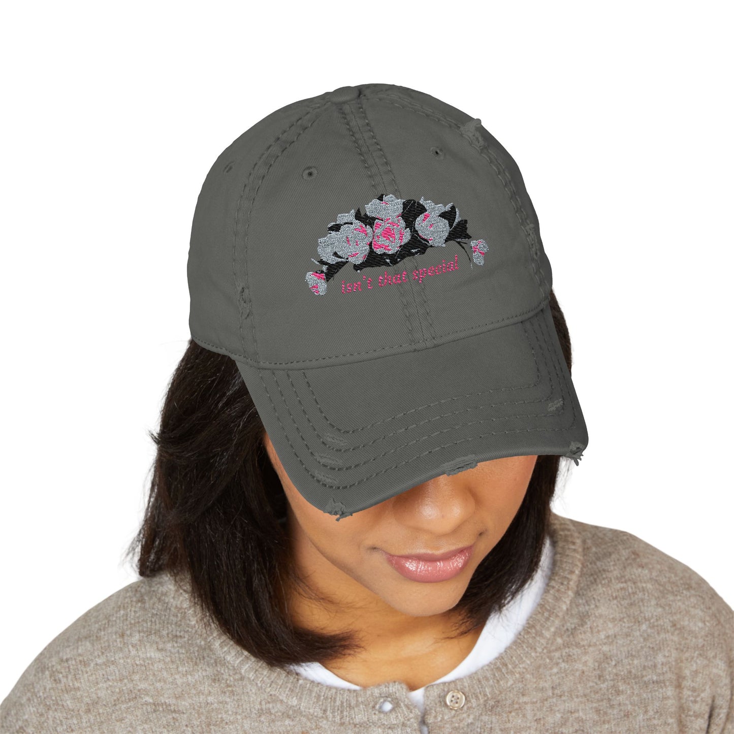 Embroidered Isnt That Special Southern Saying Floral Dad Hat  Embroidered