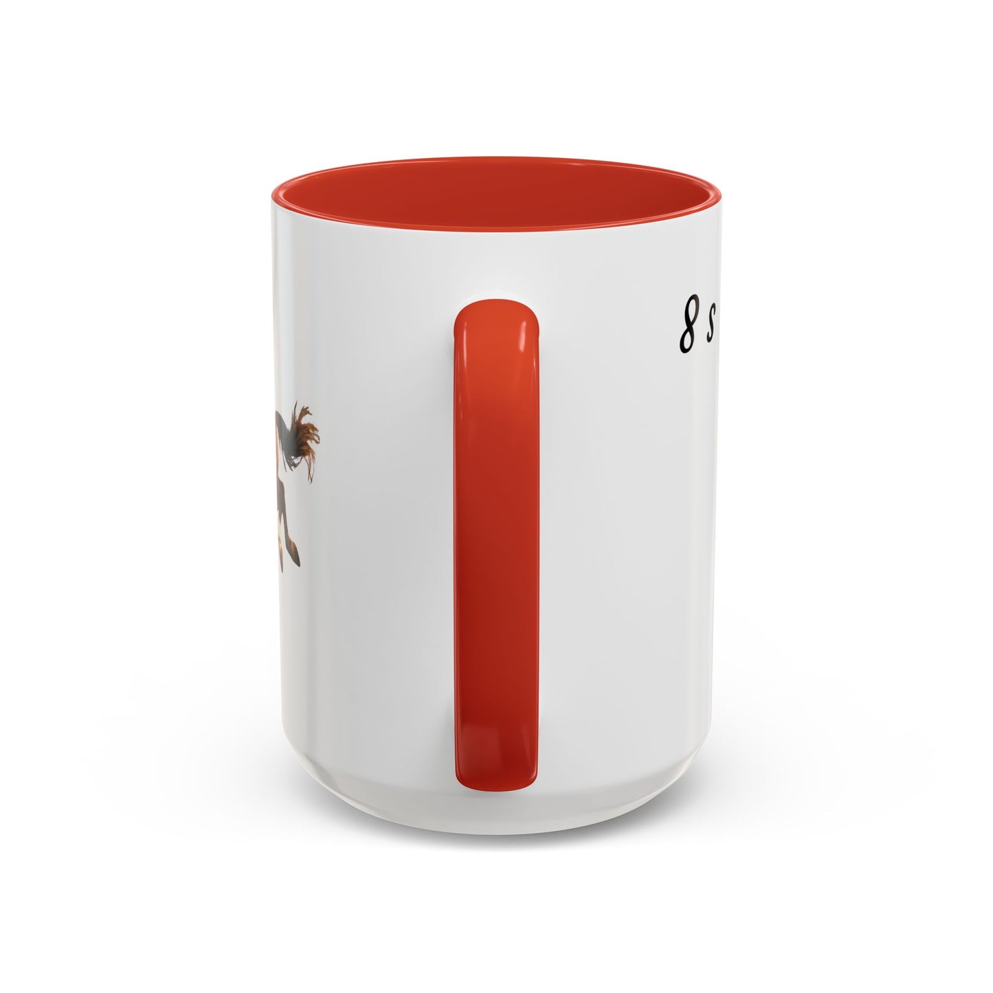 8 Second Rodeo Cowboy Ride Accent Coffee Mug — Rodeo Western Coffee Cup