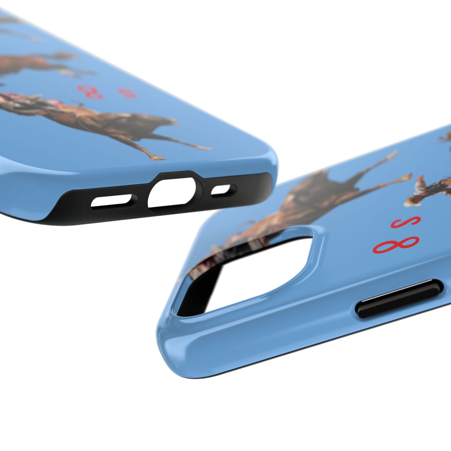 Rodeo Cowboys "8 Second Ride" Phone Case