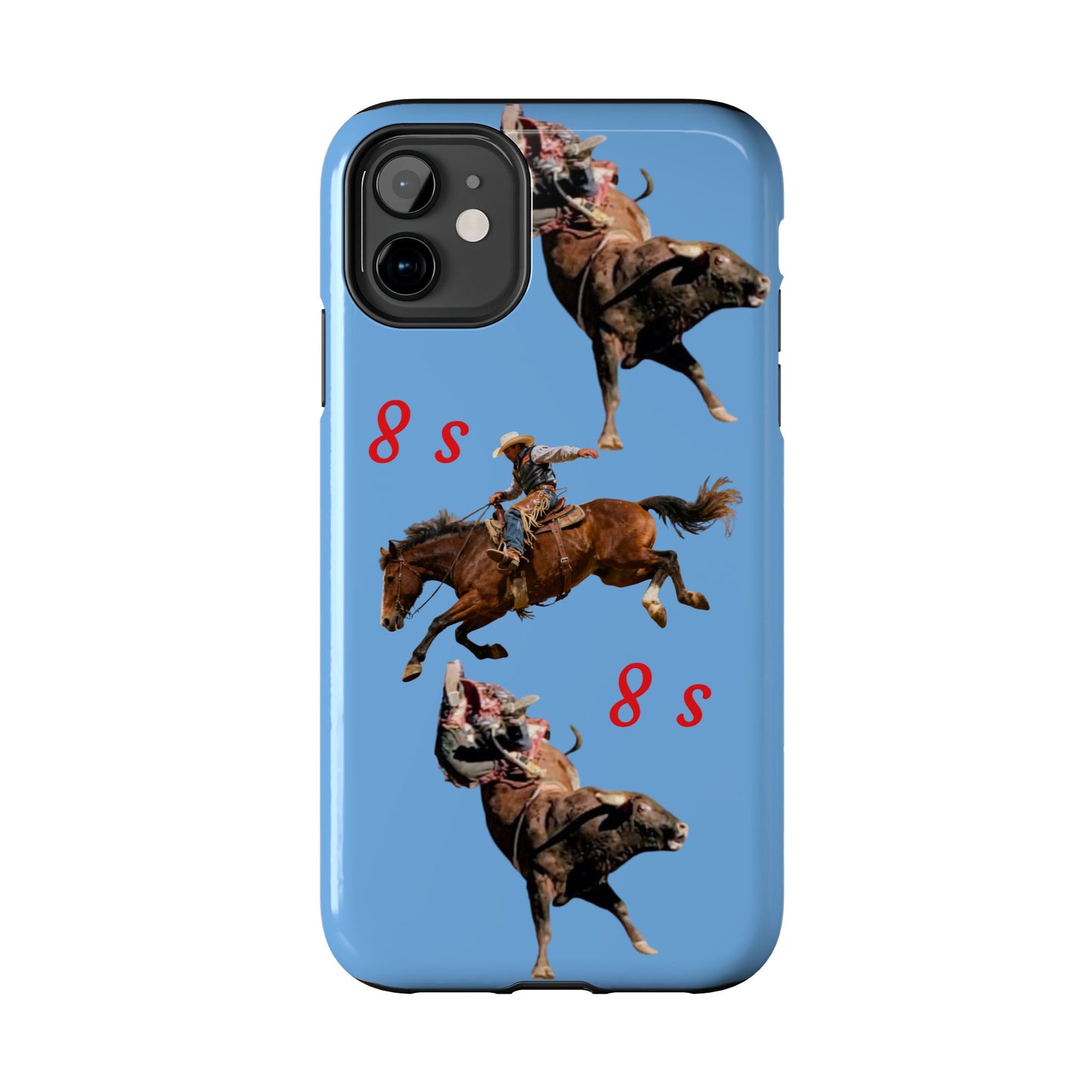 Rodeo Cowboys "8 Second Ride" Phone Case