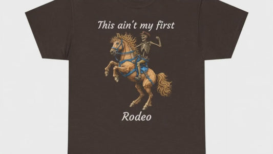Skeleton Cowboy Tee